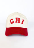 Chi 2-Tone Baseball Cap - Red