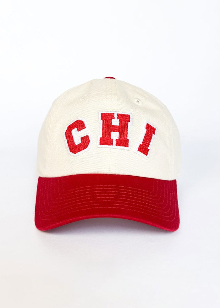 Chi 2-Tone Baseball Cap - Red