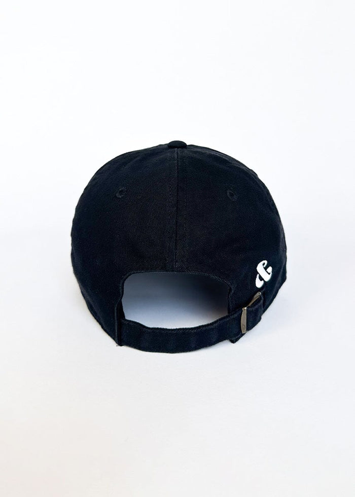 Chi City Cursive Dad Hat - Black