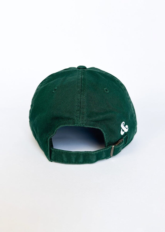 Chi City Cursive Dad Hat - Green