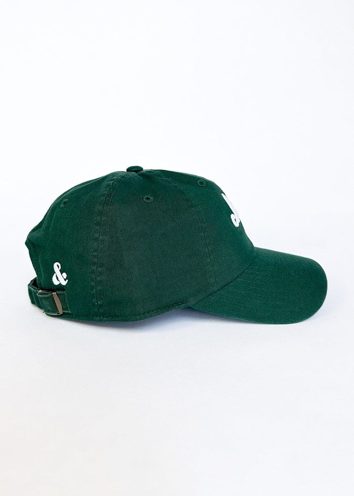 Chi City Cursive Dad Hat - Green