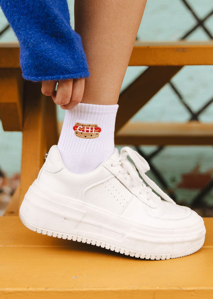 Chi Dog Icon Crew Sock