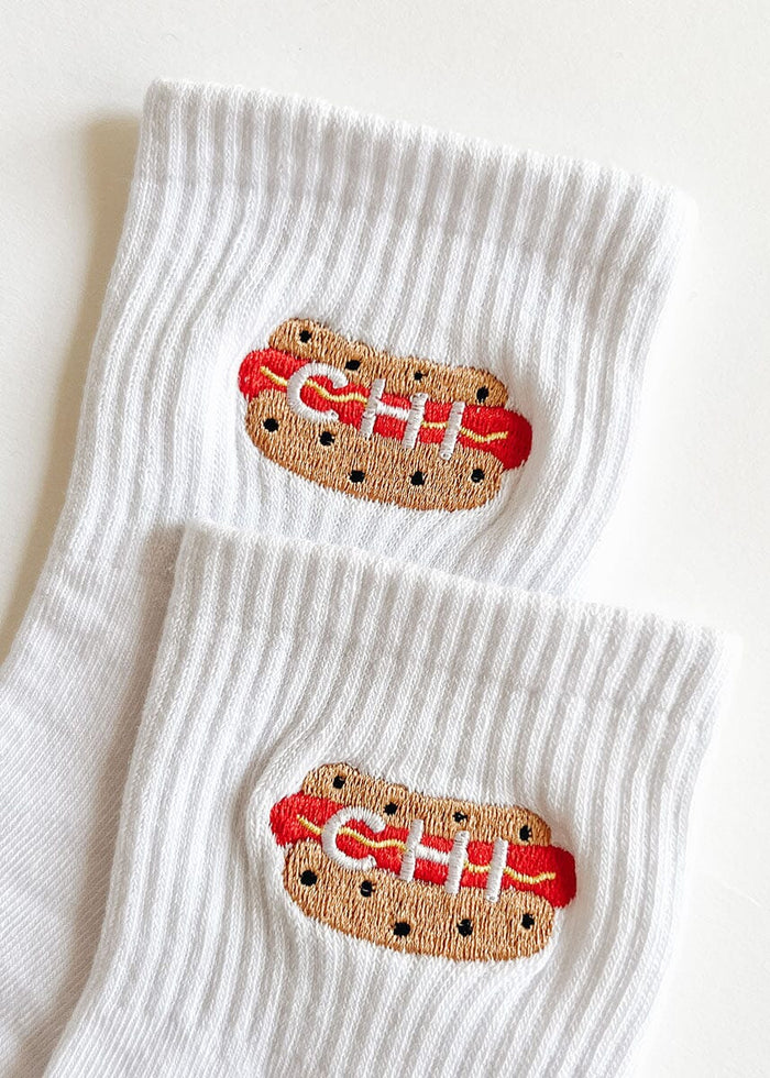Chi Dog Icon Crew Sock