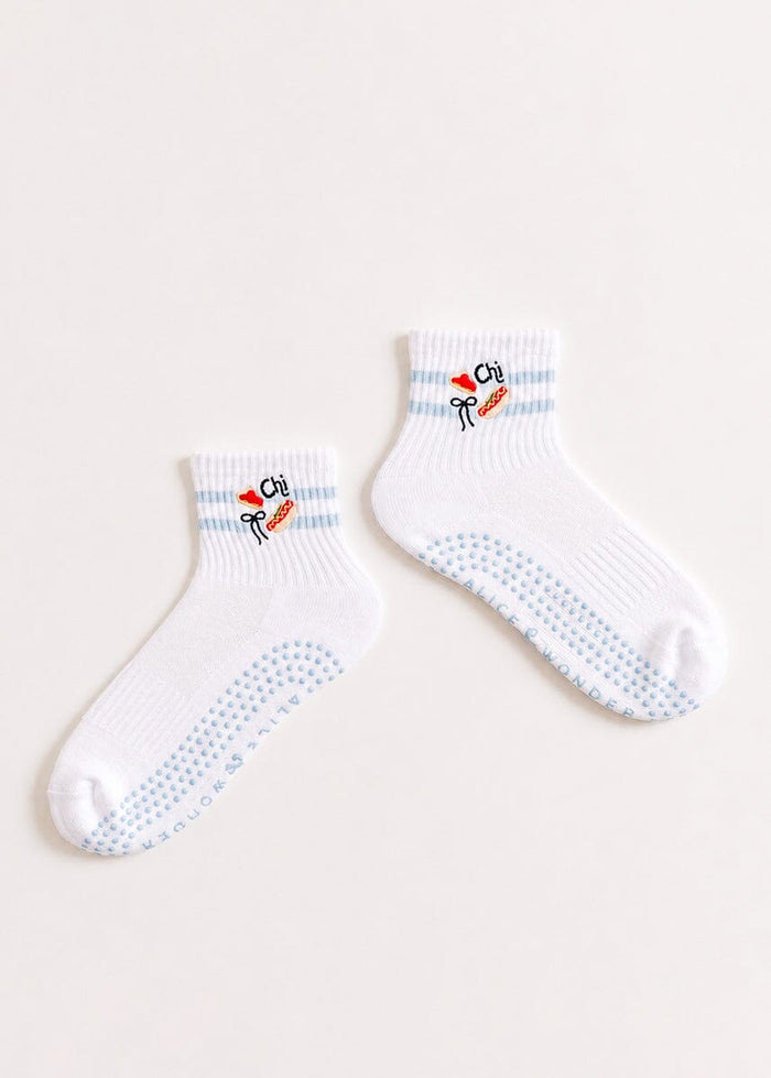 Chi Forever Crew Pilates Sock