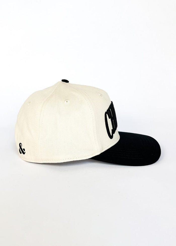 Chicago Puff Baseball Cap - Black