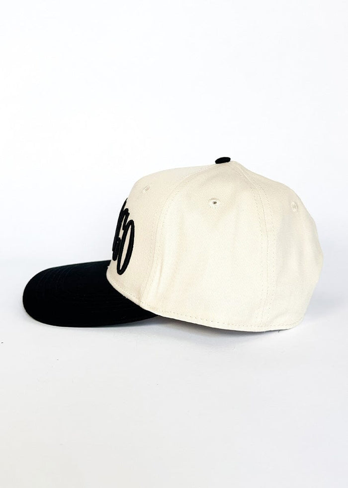 Chicago Puff Baseball Cap - Black