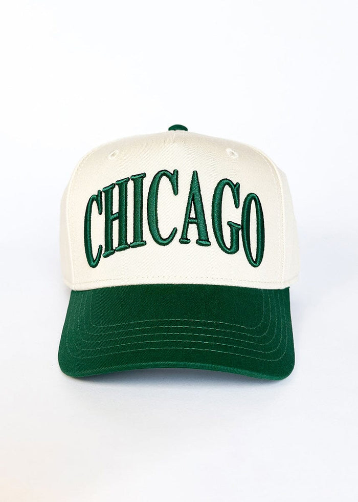 Chicago Puff Baseball Cap - Green