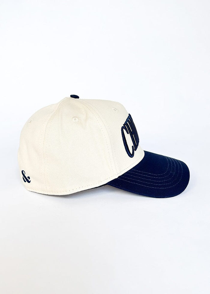 Chicago Puff Baseball Cap - Navy