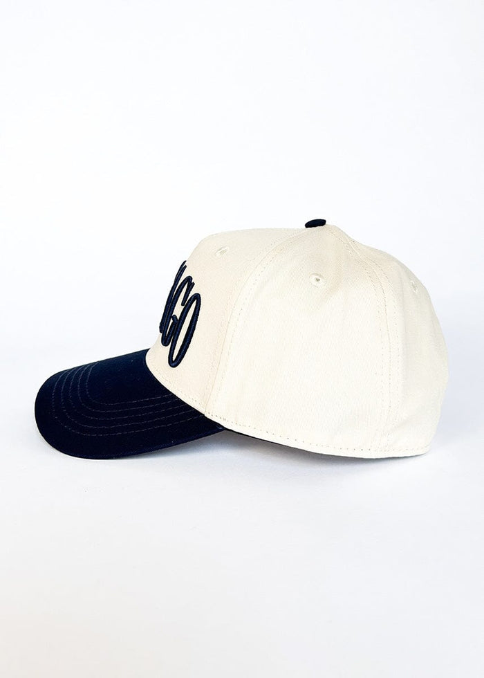 Chicago Puff Baseball Cap - Navy