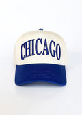 Chicago Puff Baseball Cap - Royal Blue