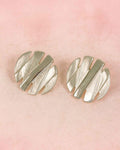 Christa Ladies Silver Effect Clip On Earrings - Image 1 - The Classic Boutique