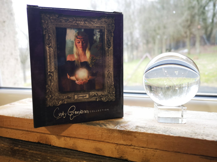 Earthstore® Cindy Grundsten Crystal Ball - gazing or crystal visioning, manifest, scrying