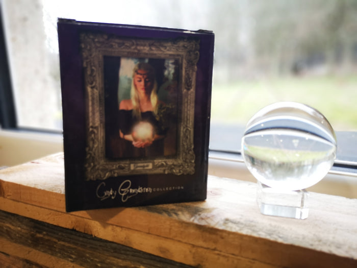 Earthstore® Cindy Grundsten Crystal Ball - gazing or crystal visioning, manifest, scrying