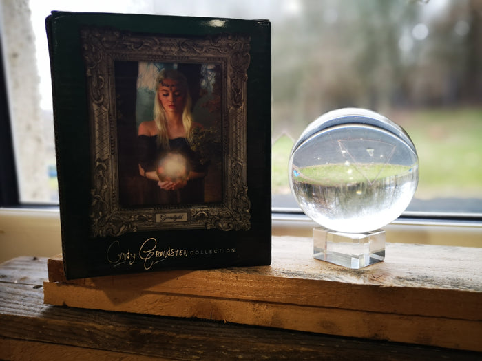 Earthstore® Cindy Grundsten Crystal Ball - gazing or crystal visioning, manifest, scrying