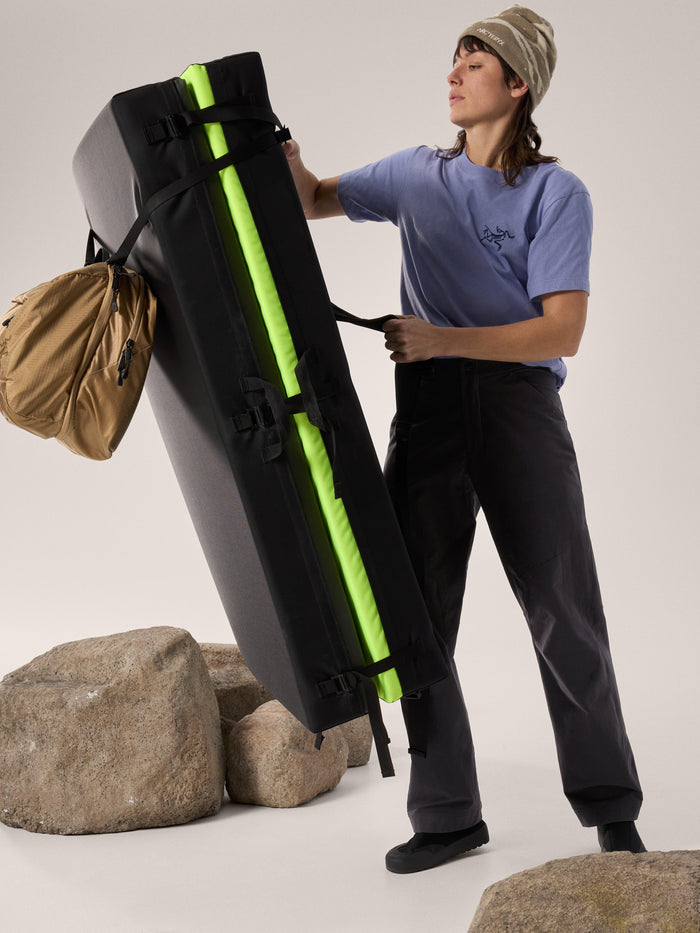 Clarkia Cotton Wide Leg Pant Women's Black - Arc'teryx Australia