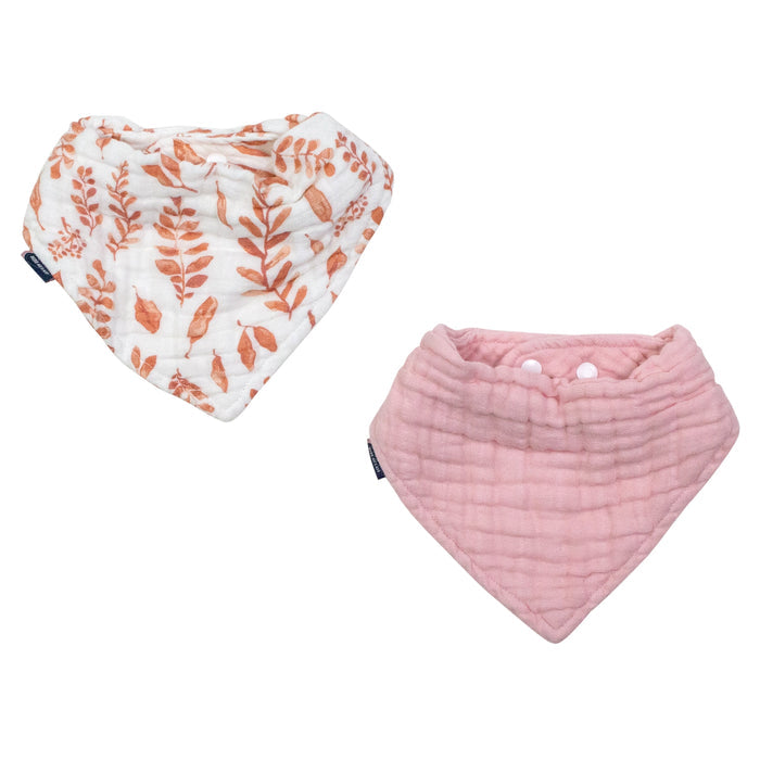 Classic Muslin Bandana Bib Set