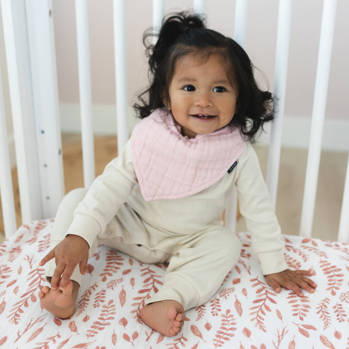 Classic Muslin Bandana Bib Set