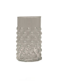 Clear Hobnail Drinking Glass