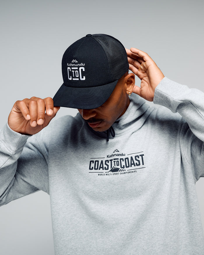 Coast To Coast - Trucker Cap - Black Stingray