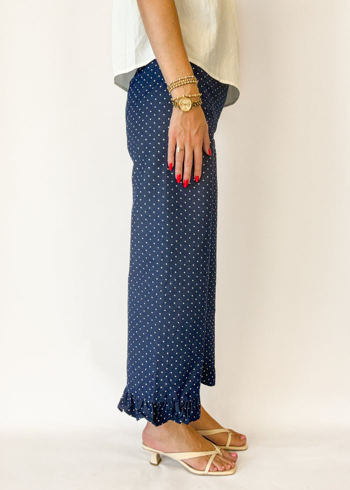 Colette Ruffle Hem Pants