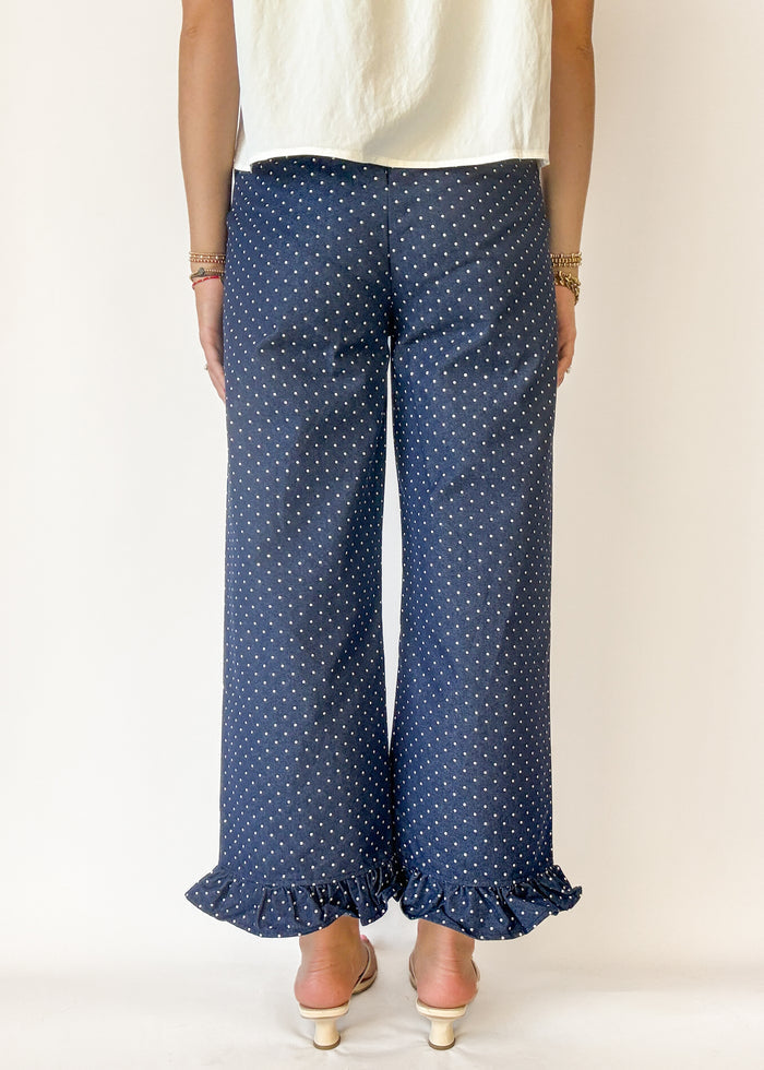 Colette Ruffle Hem Pants