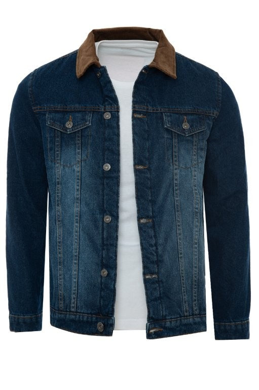 Corduroy Collar Sherpa Lined Jacket