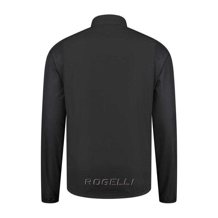 Rogelli Core windjack heren zwart achterkant.