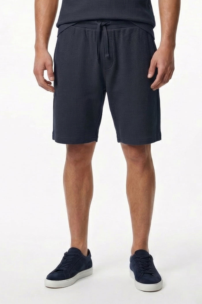Cotton Waffle Jacquard Short