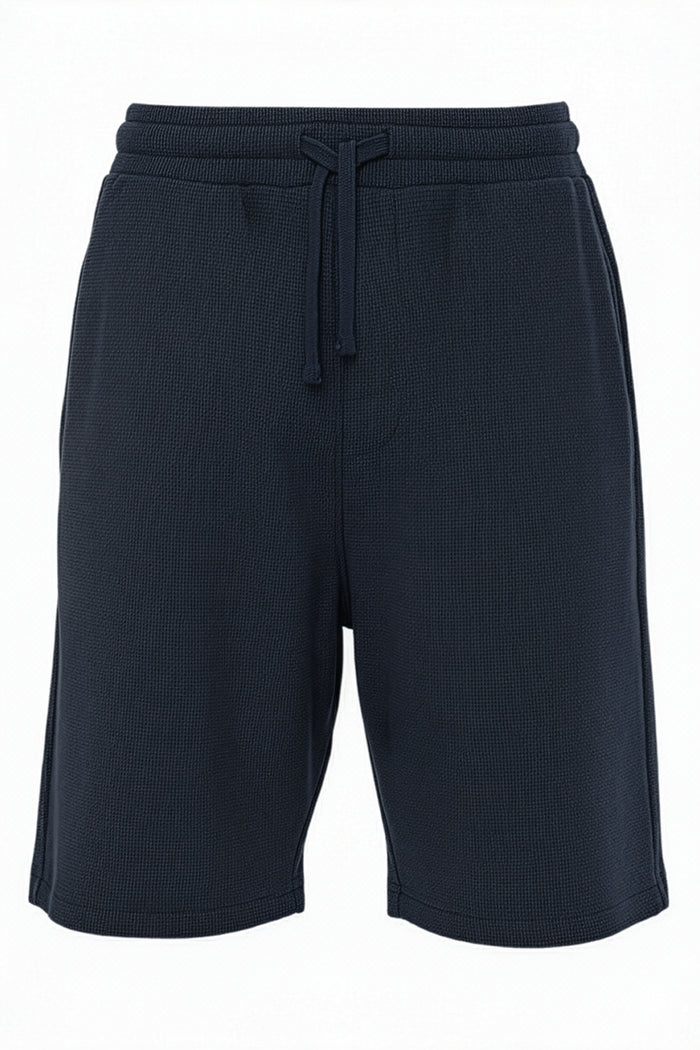 Cotton Waffle Jacquard Short