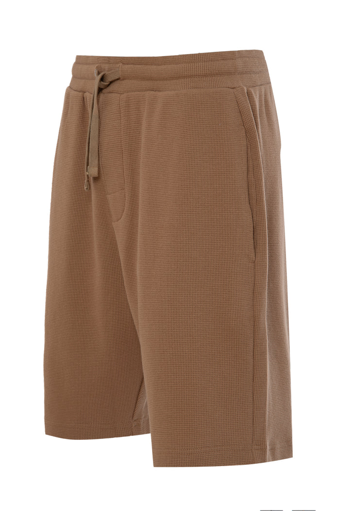 Cotton Waffle Jacquard Short