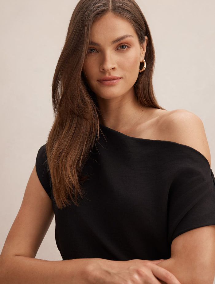 Danielle Asymmetrical Mini Dress Forever New