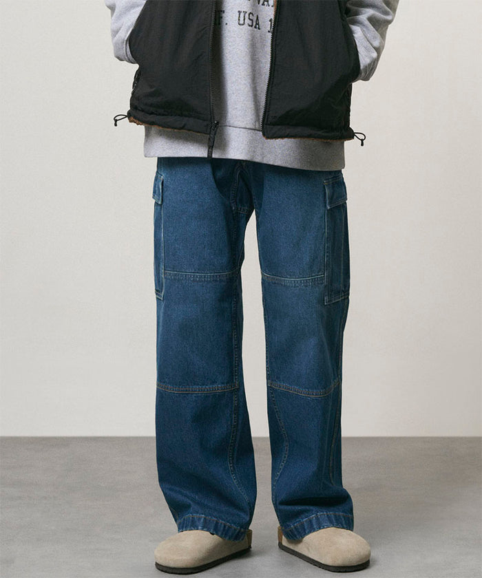 Denim Cargo Pant