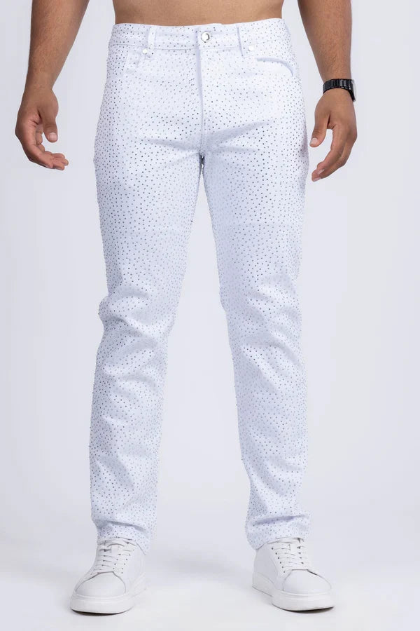 DOLOROSA RHINESTONE JEANS