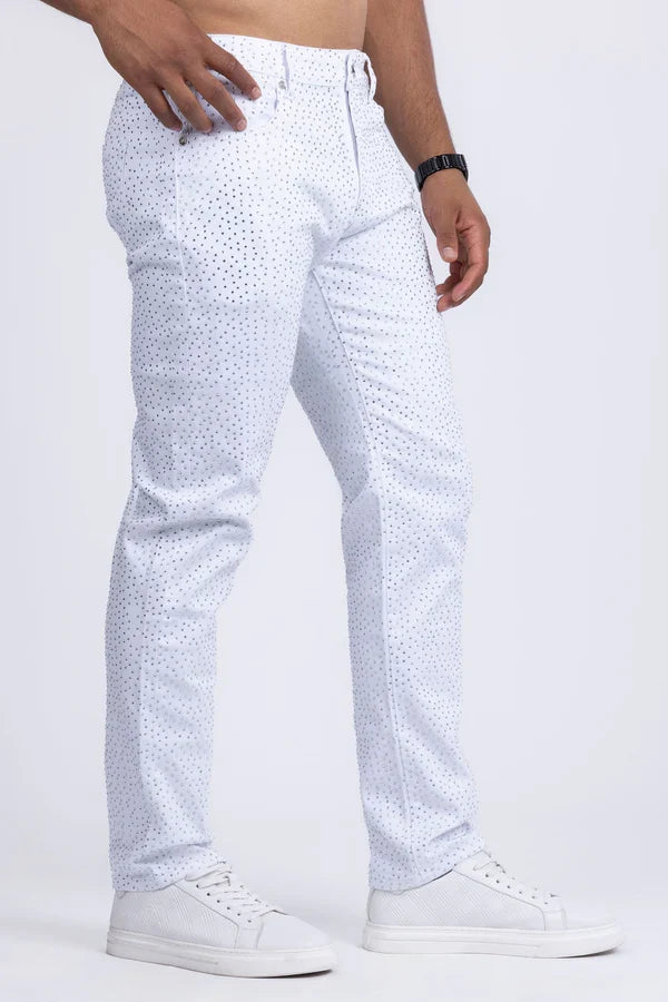DOLOROSA RHINESTONE JEANS