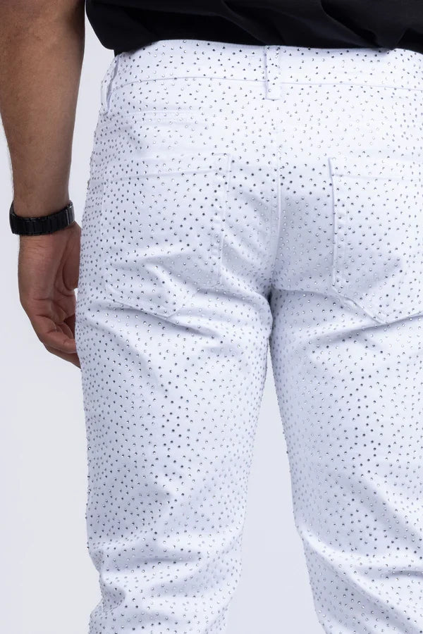 DOLOROSA RHINESTONE JEANS