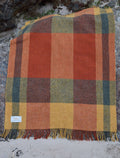 Donegal Tweed Mediterranean Fringed Throw - Bracken #color_bracken