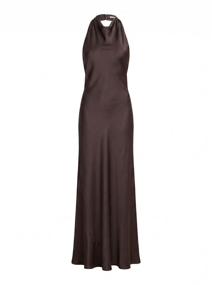 Drew Halter Back Tie Maxi Dress Forever New