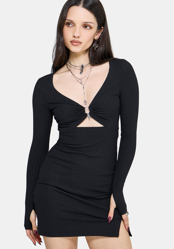 EASTWICK CUT OUT MINI DRESS