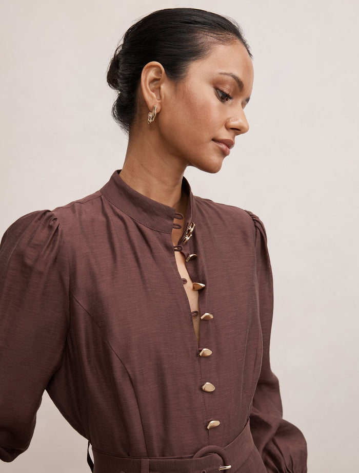 Elena Petite Midi Dress Forever New