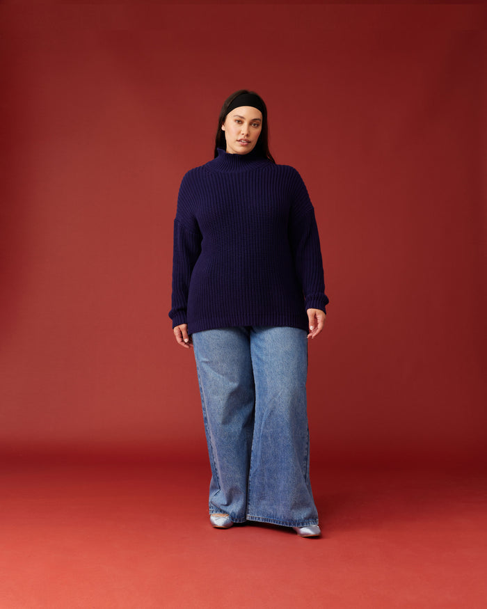 ELLE JEAN PETITE MIDTOWN BLUE