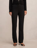 Emily Slim Tailored Pants Black Forever New