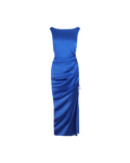 ERCOLINI MAXI DRESS BLUE
