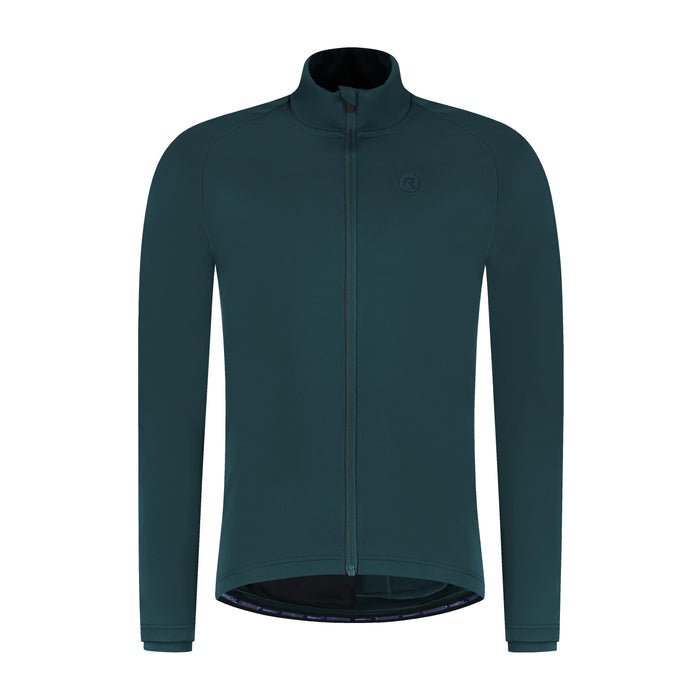 Rogelli Essential II fietsjack heren blauw voorkant.