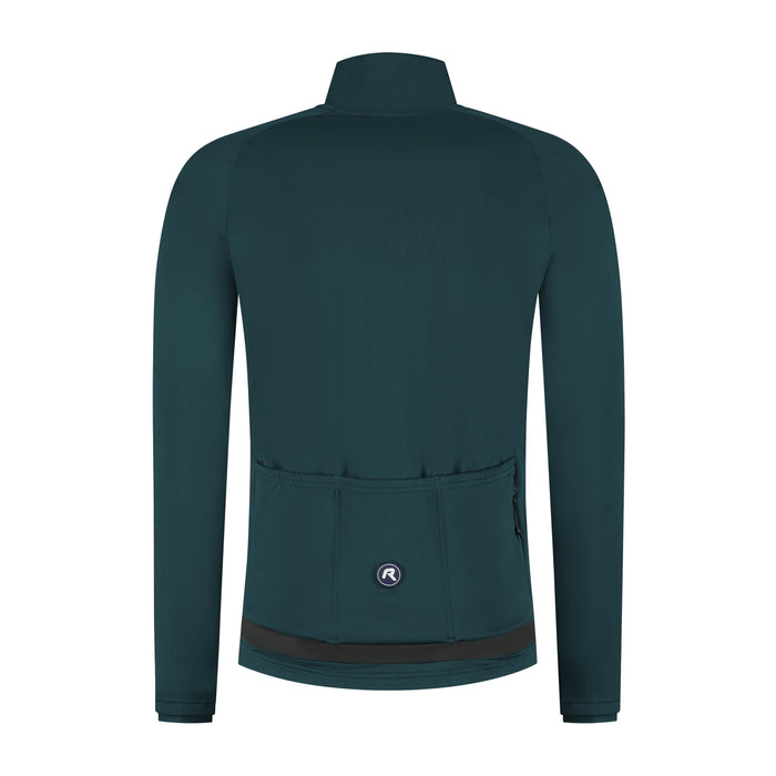Rogelli Essential II fietsjack heren blauw achterkant.