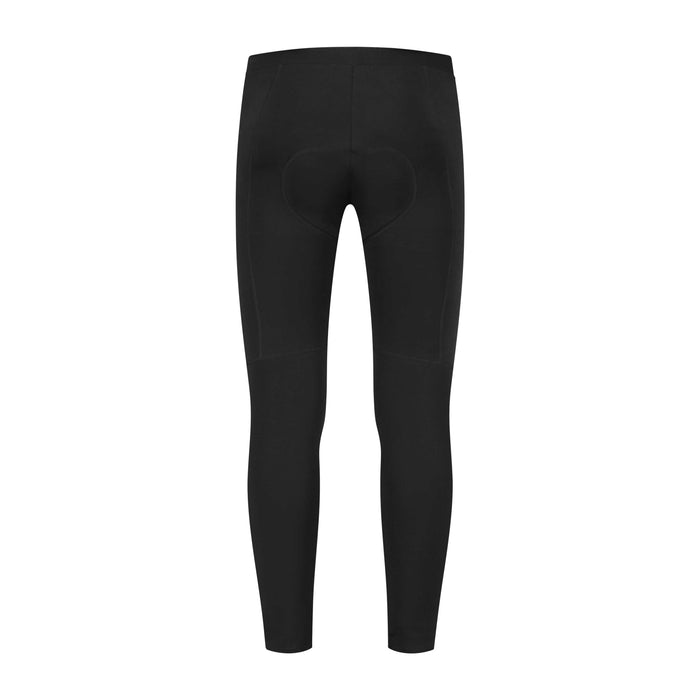 Rogelli Essential lange fietsbroek zonder bretels heren zwart achterkant.