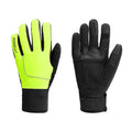 Rogelli Essential fietshandschoenen winter heren zwart en fluor.