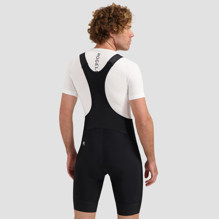 Rogelli Explore korte fietsbroek heren zwart gedragen achterkant.