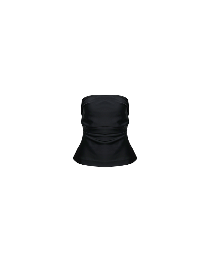 FIREBIRD SATIN BODICE BLACK