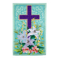 Flag Easter Cross Applique