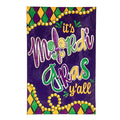 it's Mardi Gras y'all flag